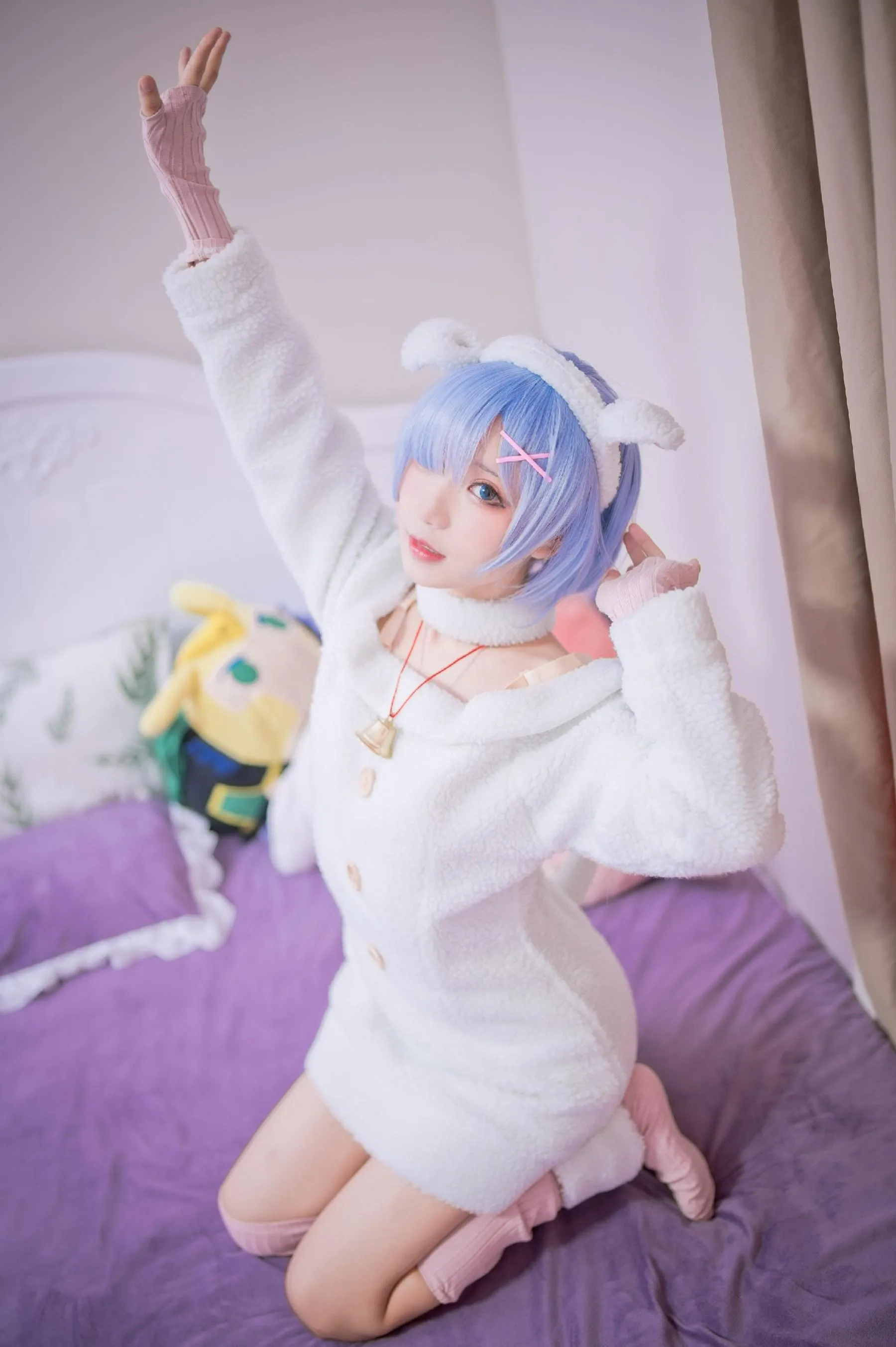 花柒Hana – NO.33 蕾姆绵羊 [10P]插图7